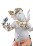 Lladro Dancing Ganesha Figurine Limited Edition