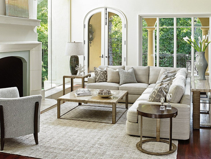 Lexington Laurel Canyon Stone Canyon Lamp Table