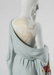 Lladro Beauty with dragon tattoo Woman Figurine