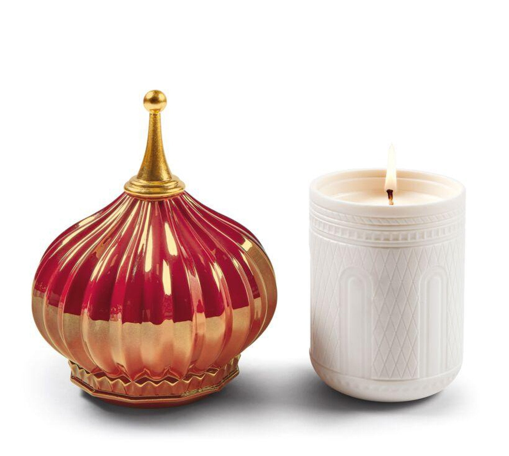 Lladro North Tower Candle 1001 Lights