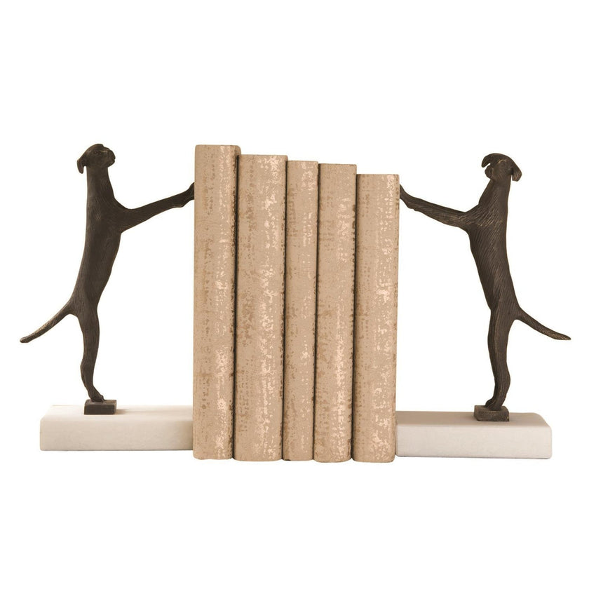 Global Views Golden Retriever Bookends Set