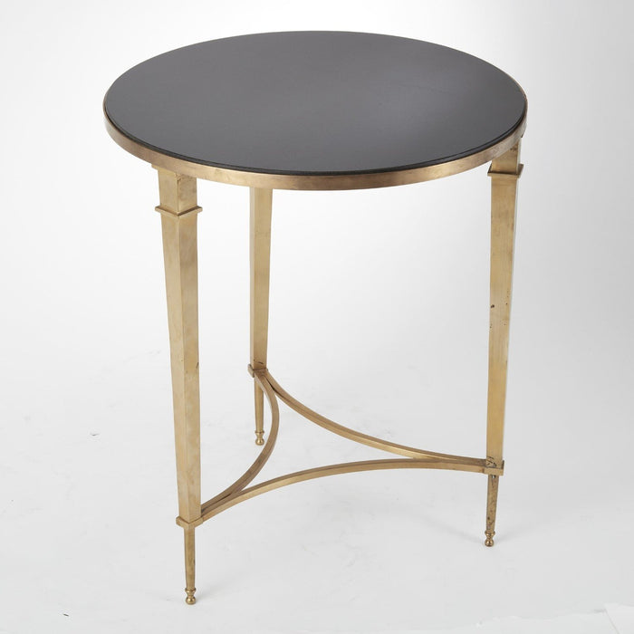 Global Views Round French Square Leg Table