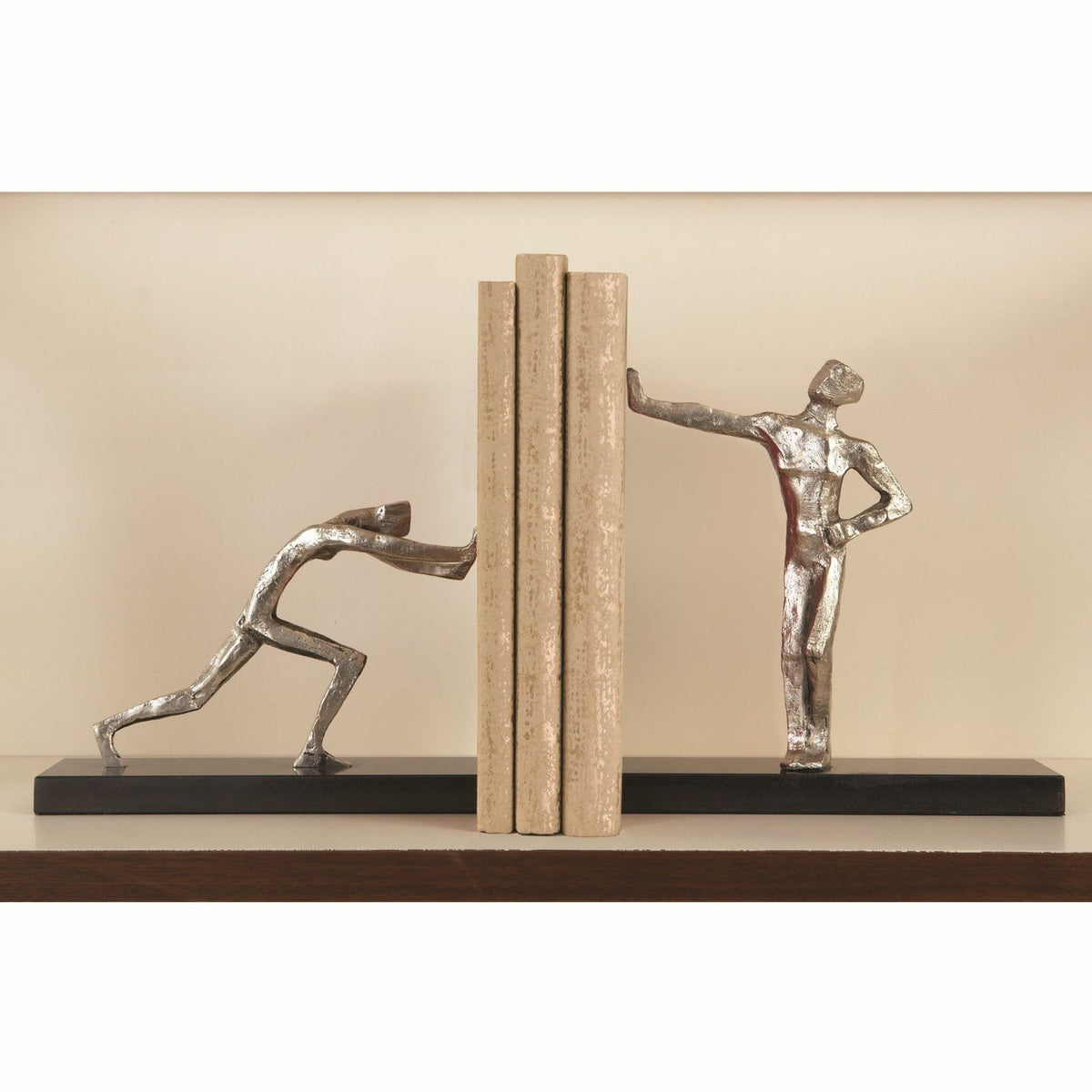 Global Views Blockhead Bookends Set