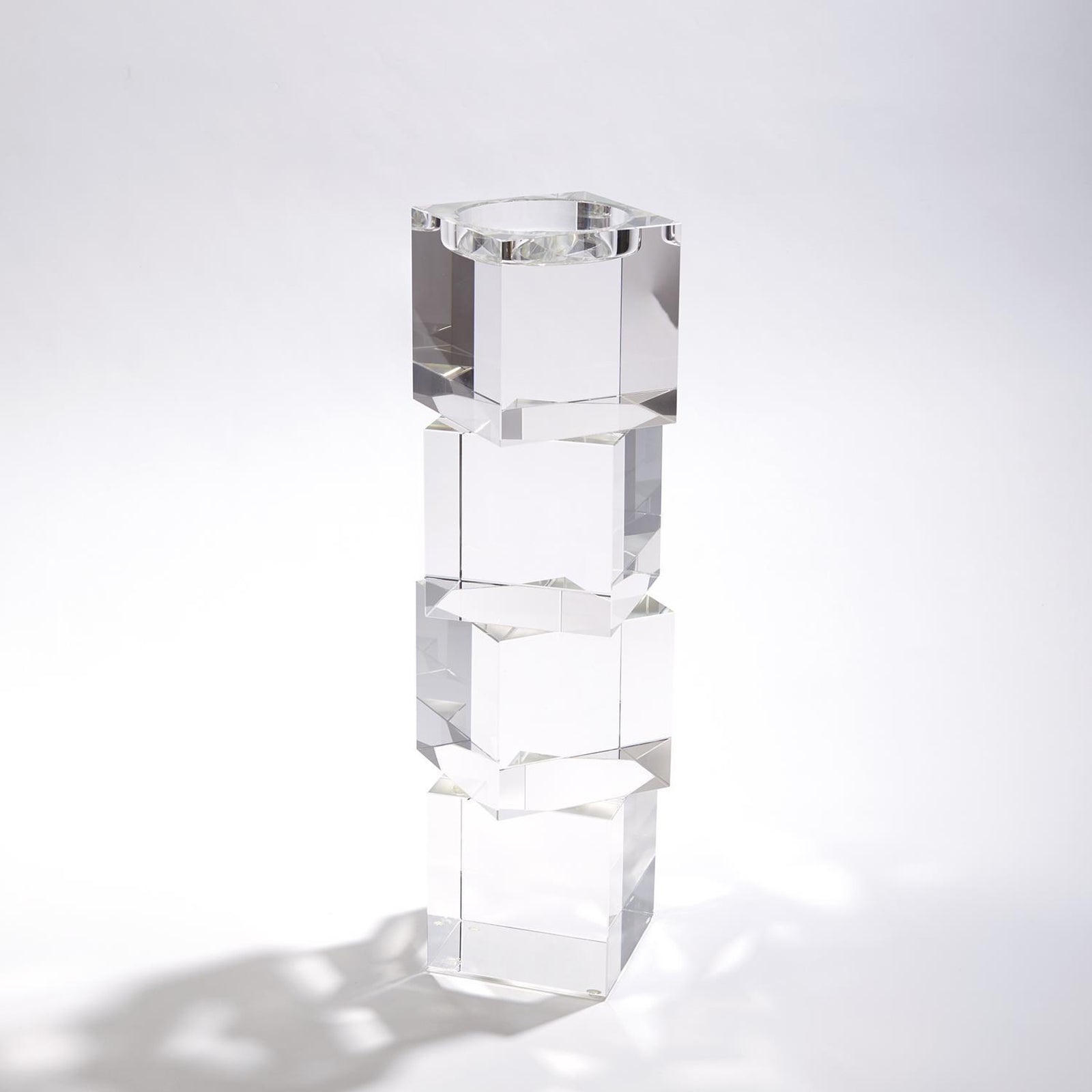 Global Views Escalier Pillar Candle Holder