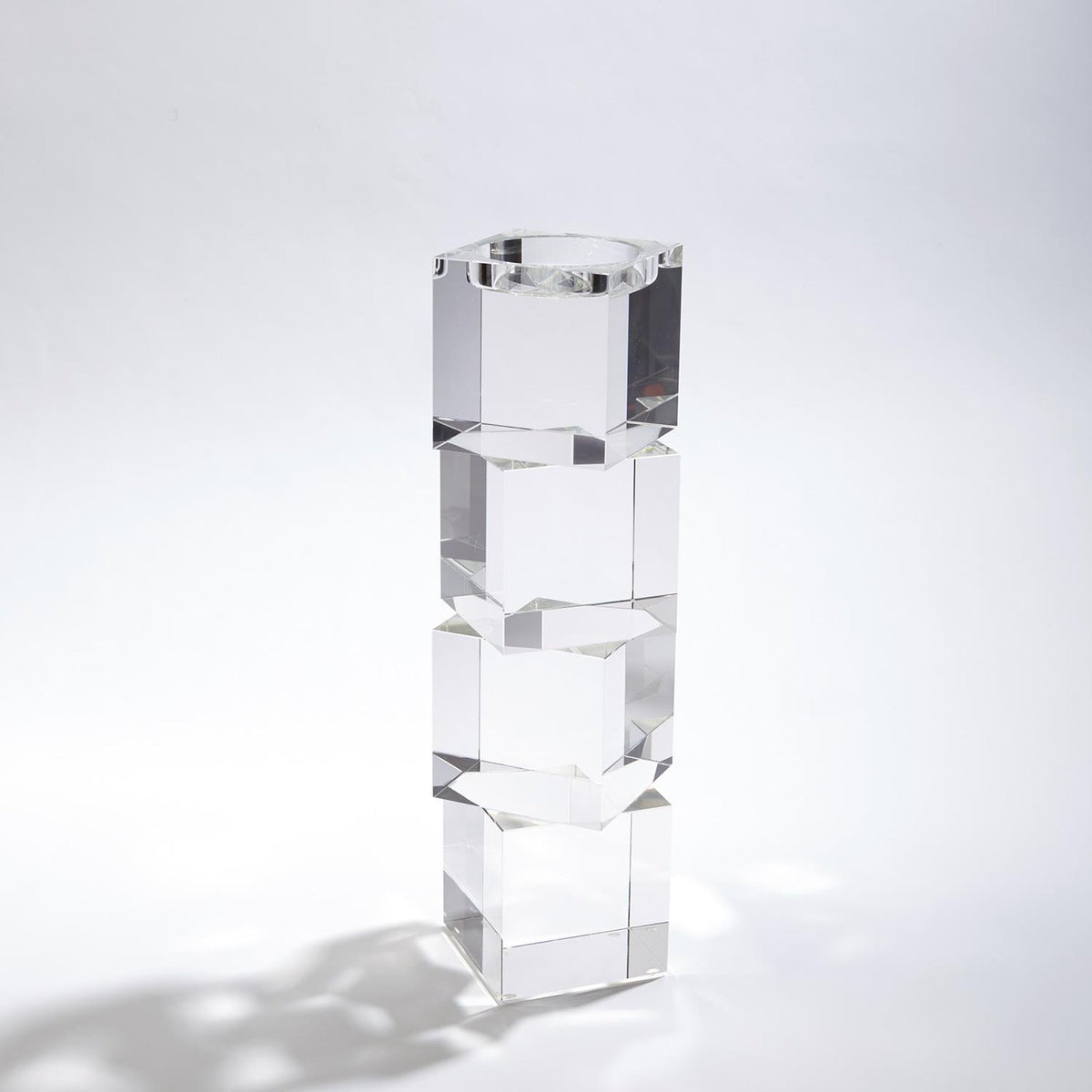 Global Views Escalier Pillar Candle Holder