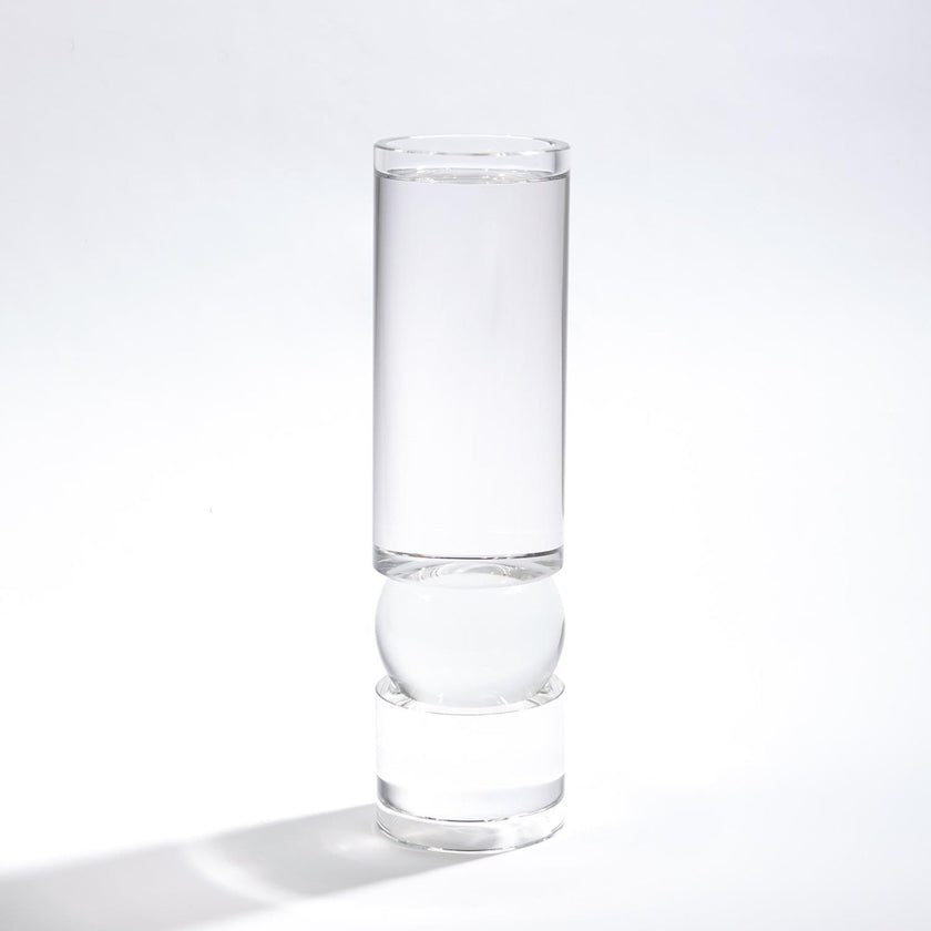 Global Views Bipolar Crystal Candle Holder