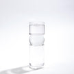 Global Views Bipolar Crystal Candle Holder