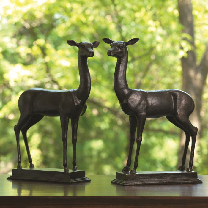 Global Views Fawns Sculpture Set of 2