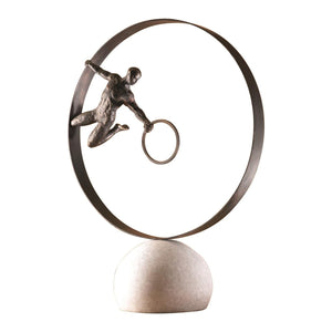 Global Views Circle in Circle Man Sculpture