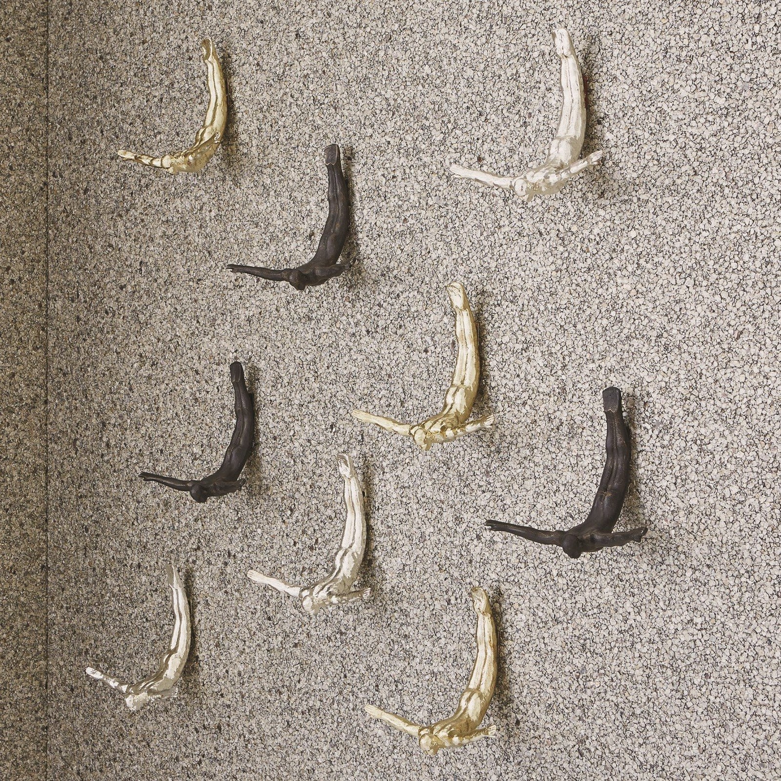 Global Views Wall Diver Sculpture