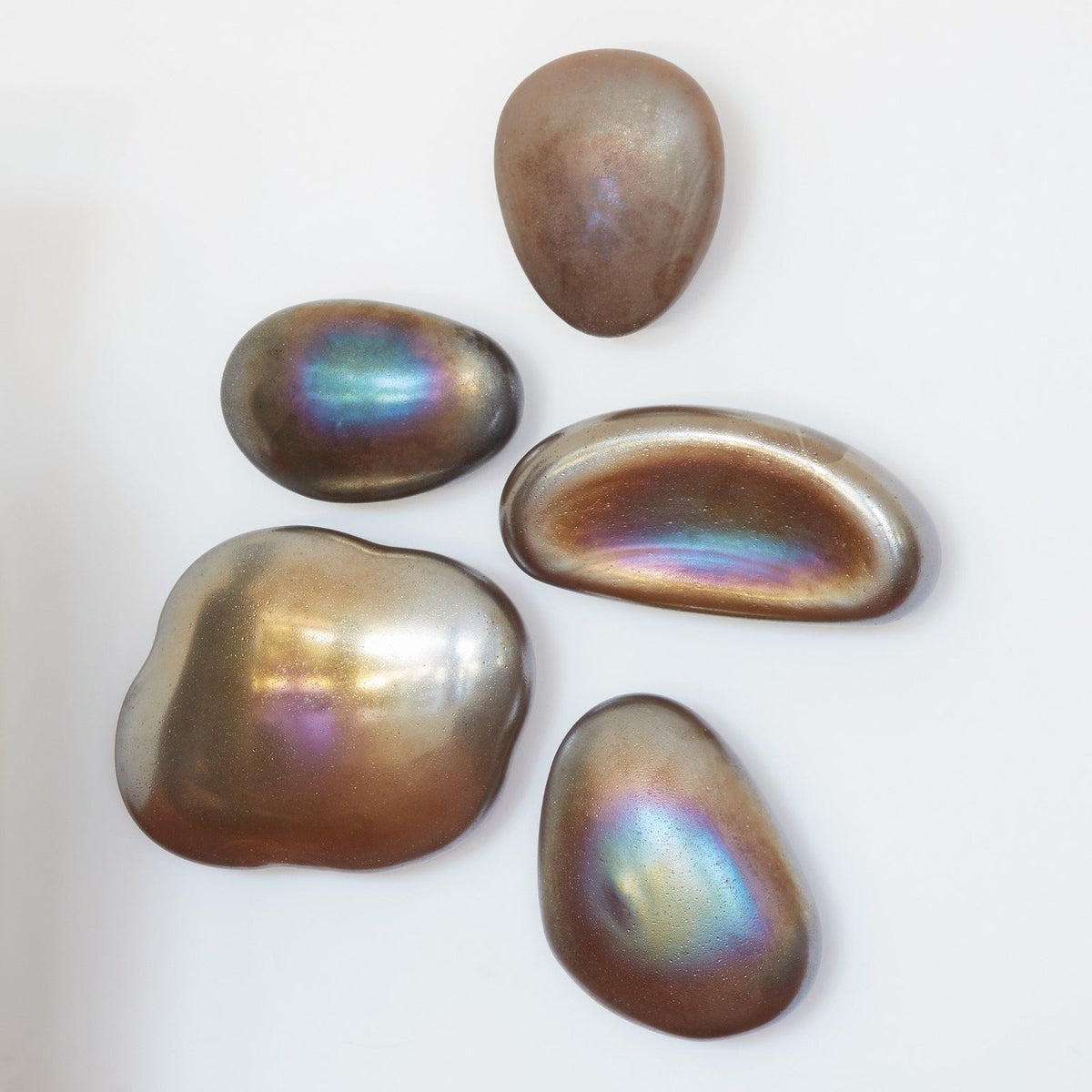 Global Views Glass Wall Gems Set of 5
