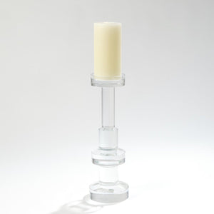 Global Views Brilliant Round Pillar Holder