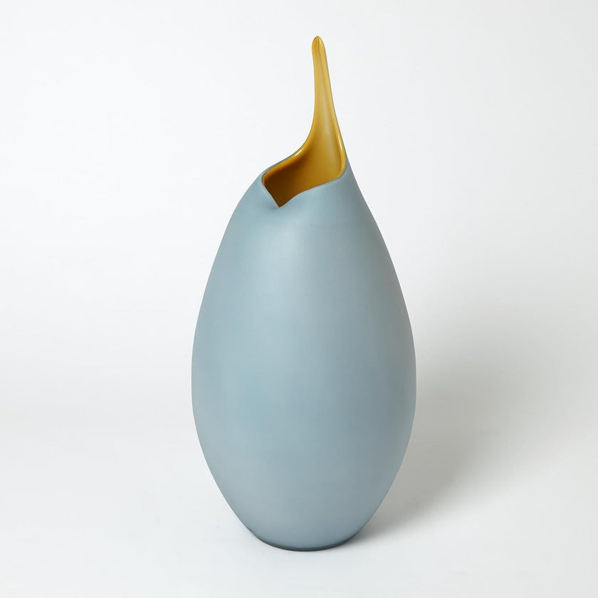 Global Views Frosted Vase