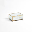 Global Views Reeded Glass Box Clear
