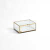 Global Views Reeded Glass Box Clear