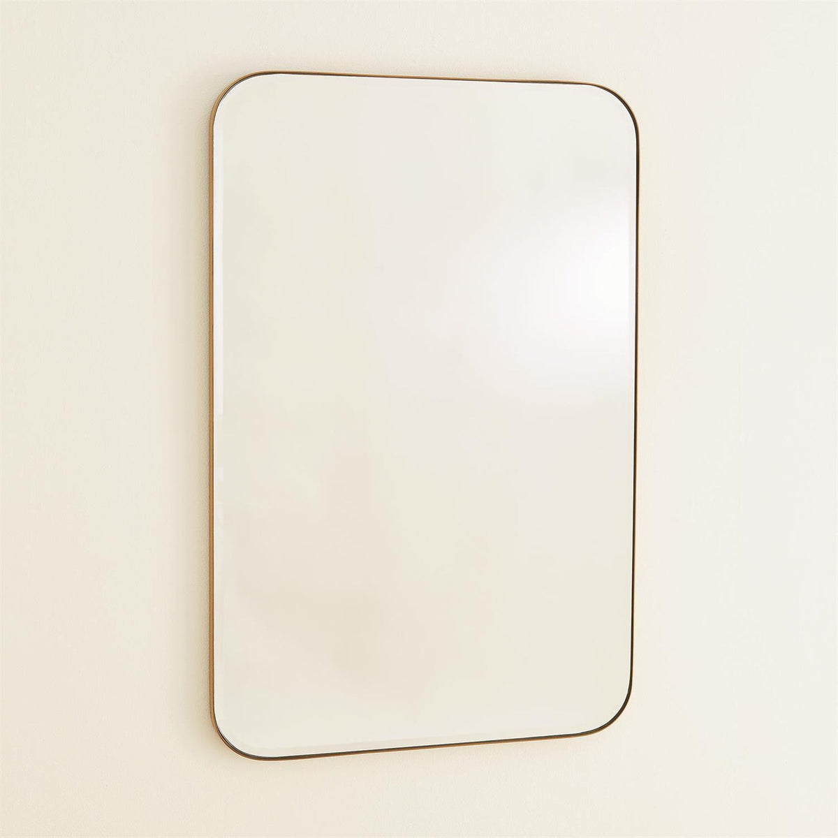 Global Views Brass Banded Mirror