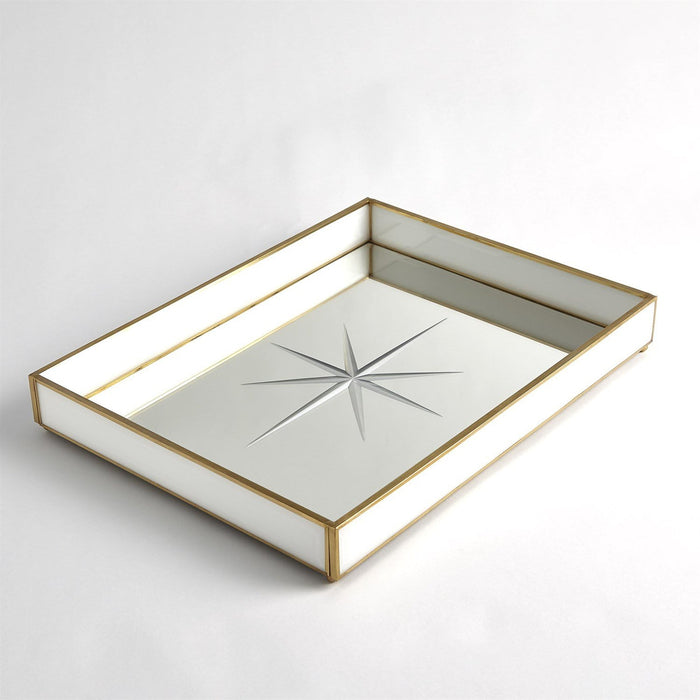 Global Views Compass Rose Tray