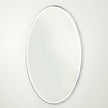 Global Views Elongated Oval Mirror