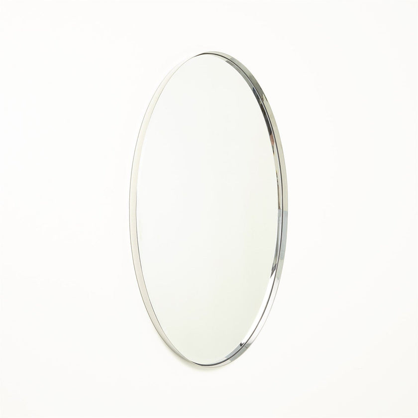 Global Views Elongated Oval Mirror