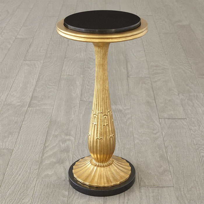 Global Views Fluted Side Table 12"