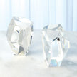 Global Views S/2 Crystal Bookends