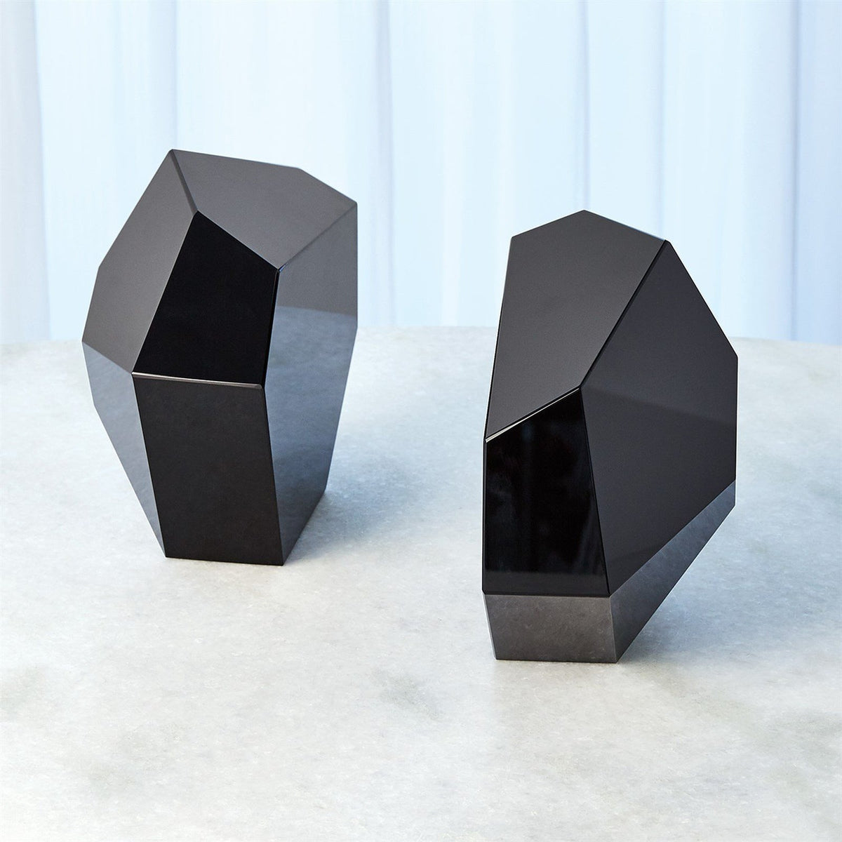 Global Views Crystal Bookends Set of 2