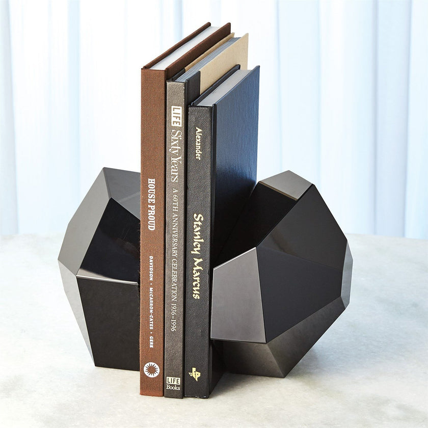Global Views Crystal Bookends Set of 2
