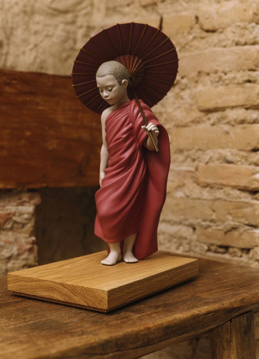 Lladro Sun Path Figurine Buddha