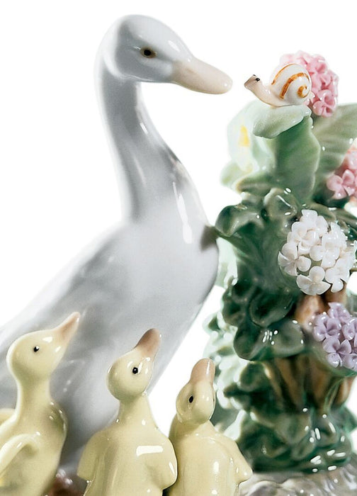 Lladro How Do You Do Duck Figurine