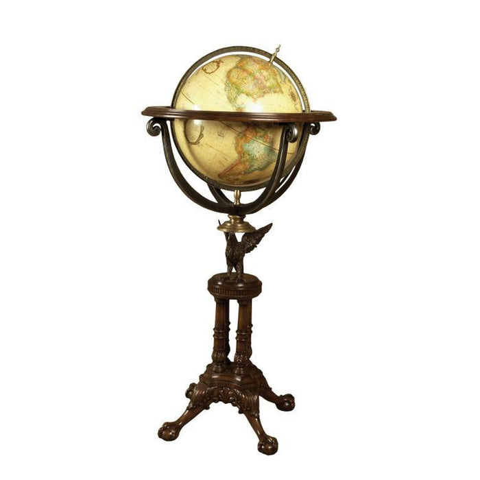 Maitland Smith Eagle World Globe