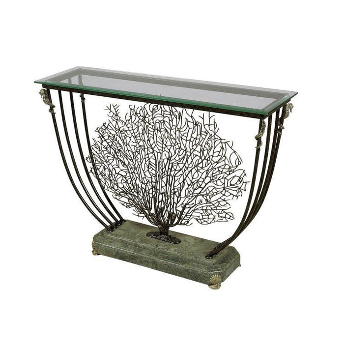 Maitland Smith Coral Console Table