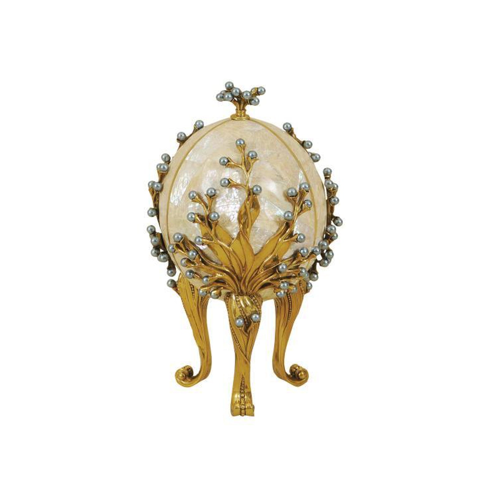 Maitland Smith Carl Egg On Stand