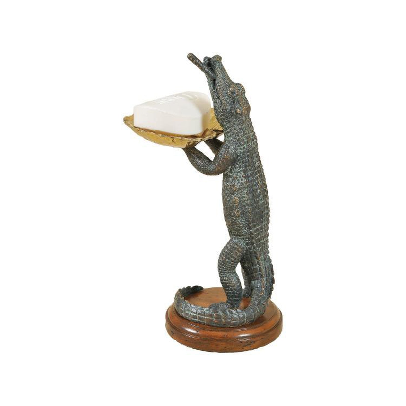 Maitland Smith Alligator Soap Dish