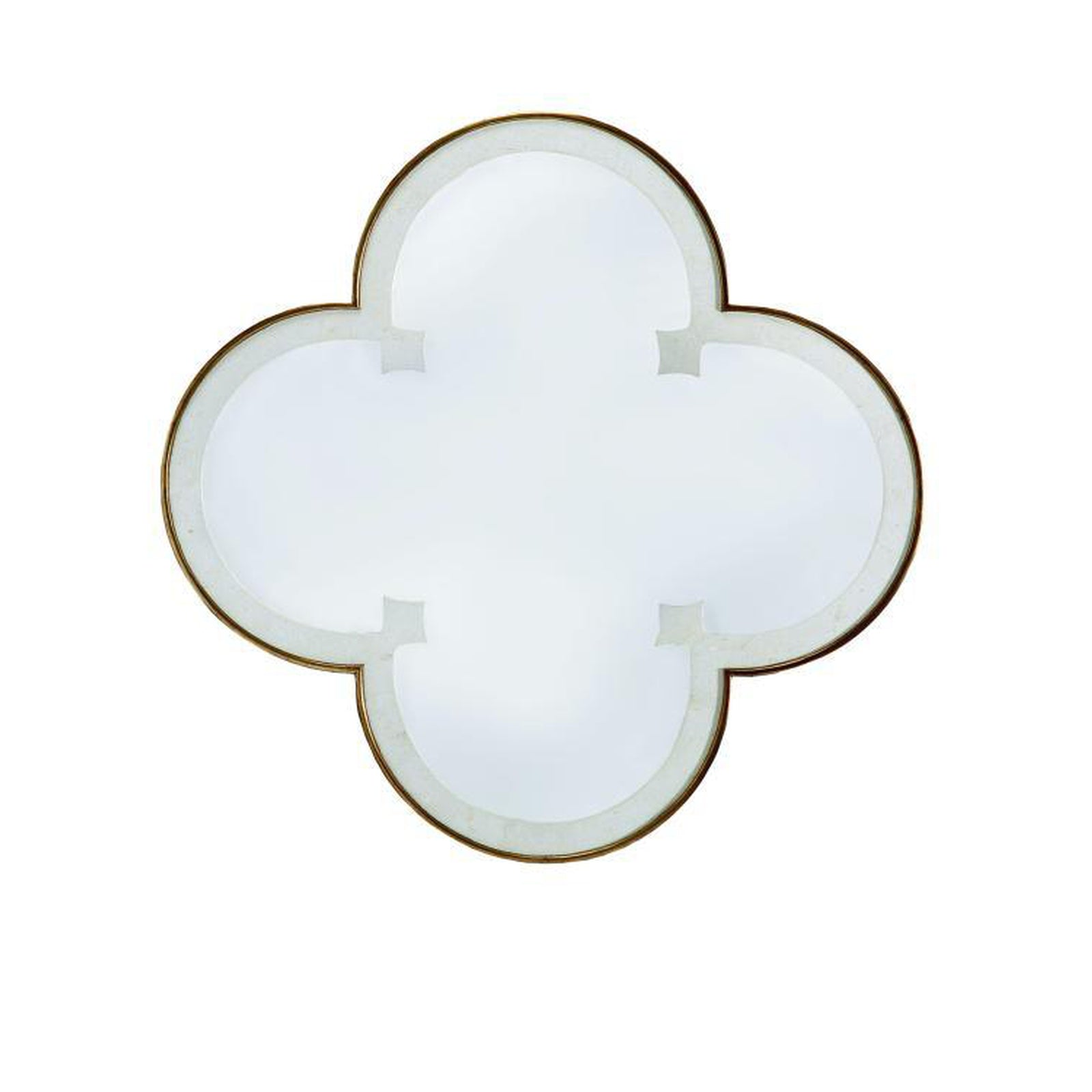 Maitland Smith Quatrefoil Mirror