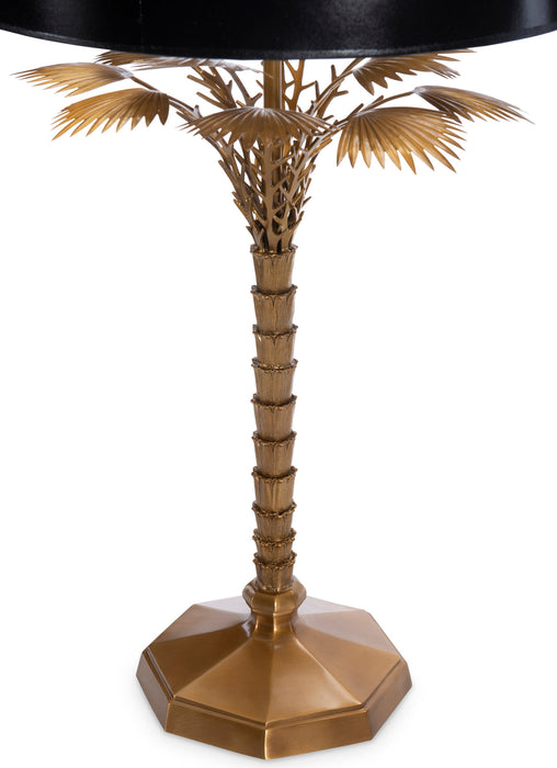 Maitland Smith Shady Palm Tree Table Lamp