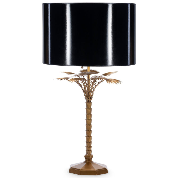 Maitland Smith Shady Palm Tree Table Lamp