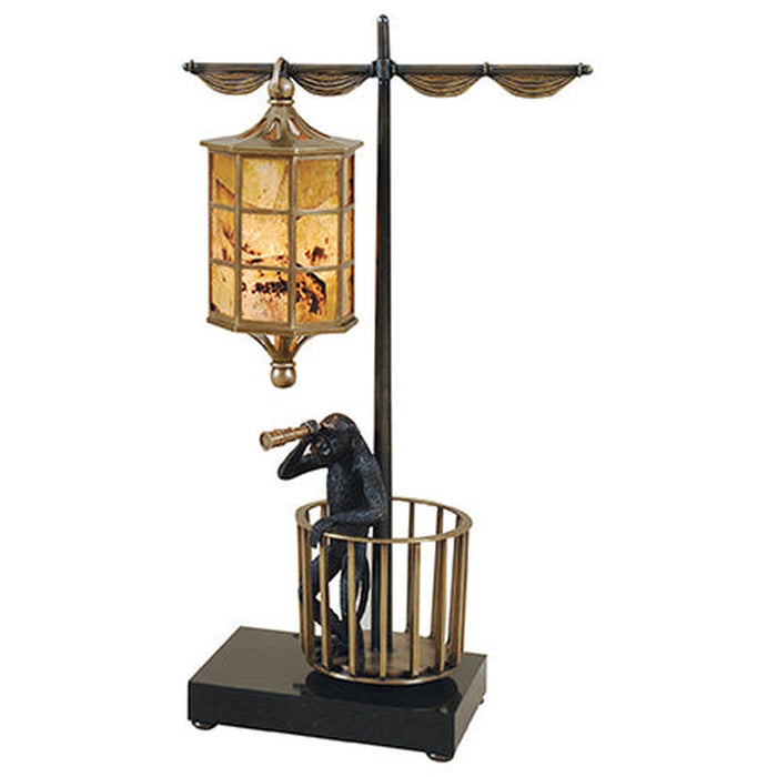 Maitland Smith Monkey Lookout Decorative Lamp