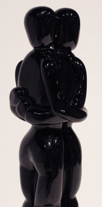 Maitland Smith Black Crystal Figurine