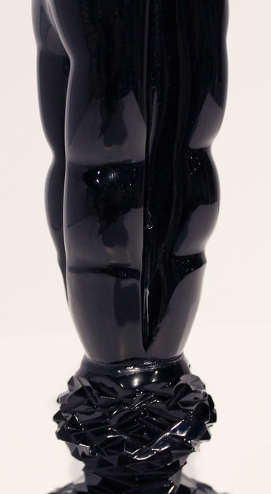 Maitland Smith Black Crystal Figurine