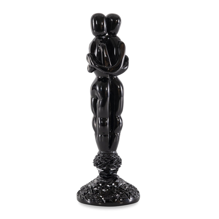 Maitland Smith Black Crystal Figurine