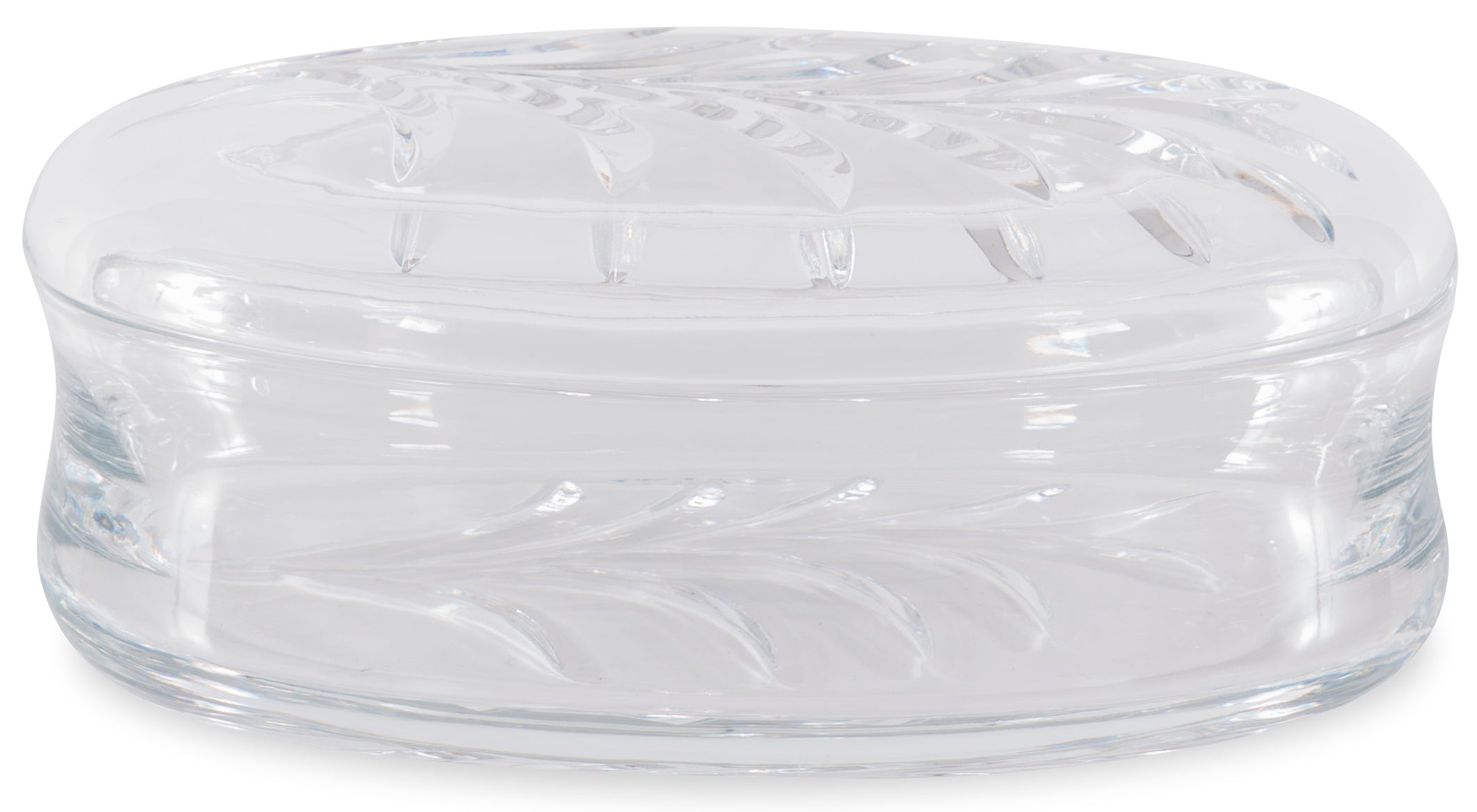 Maitland Smith Clear Crystal Candy Dish Clearance