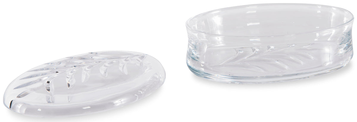 Maitland Smith Clear Crystal Candy Dish Clearance