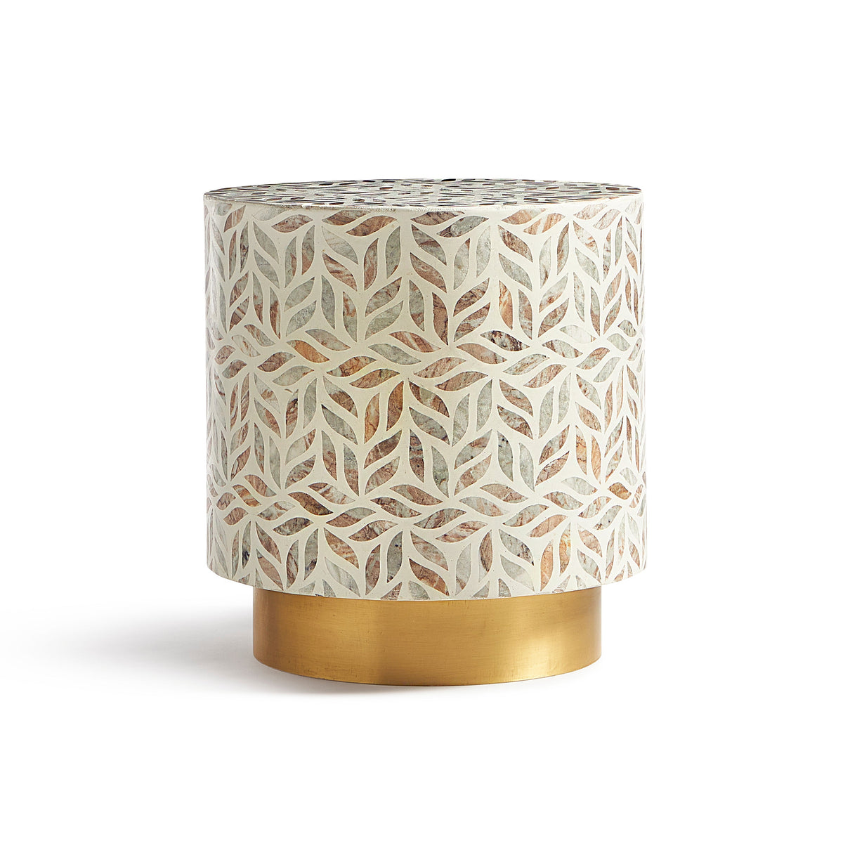Maitland Smith Toranto Stone Side Table