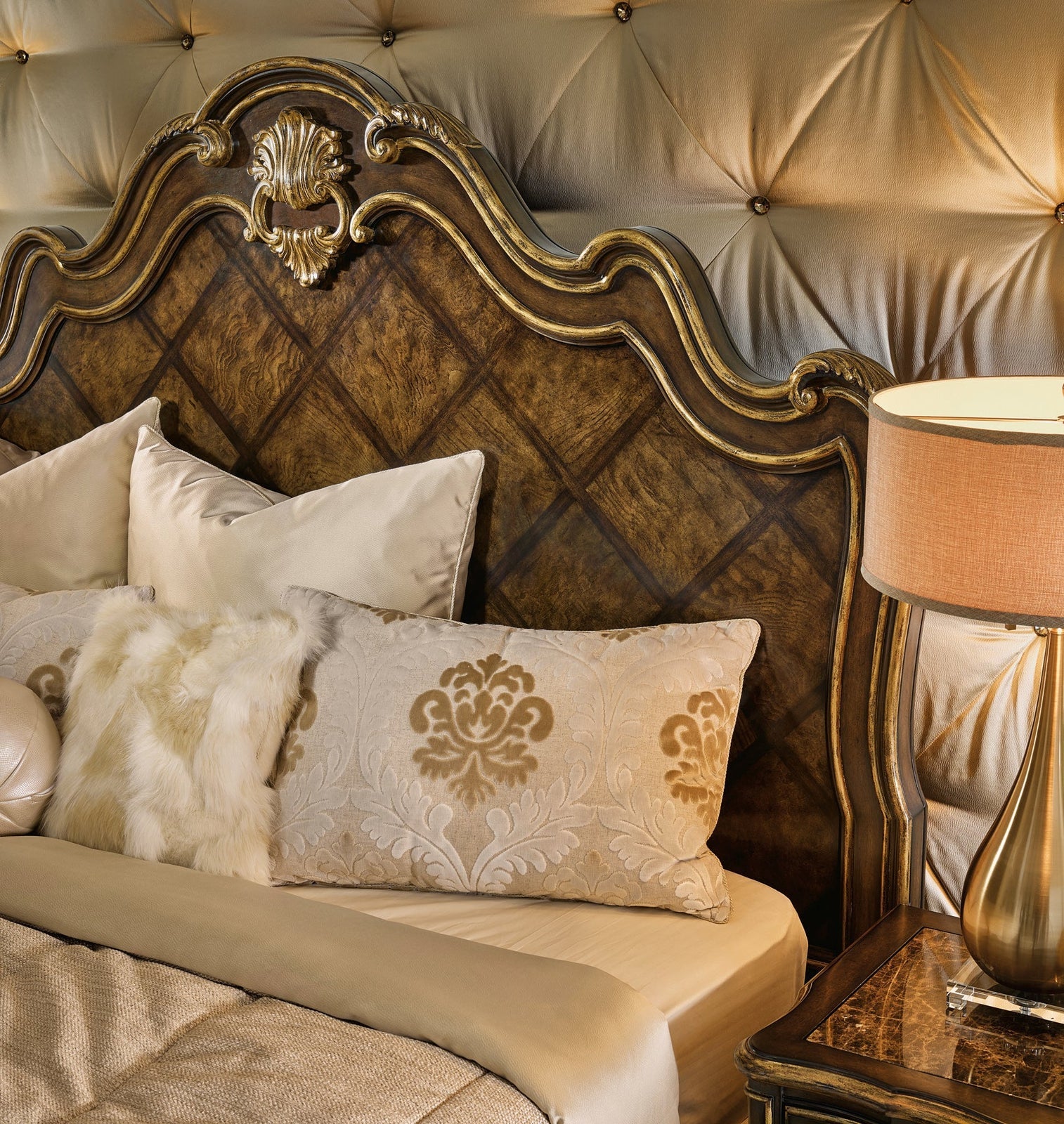 Maitland Smith Aria Panel Bed - King (C-AR11)