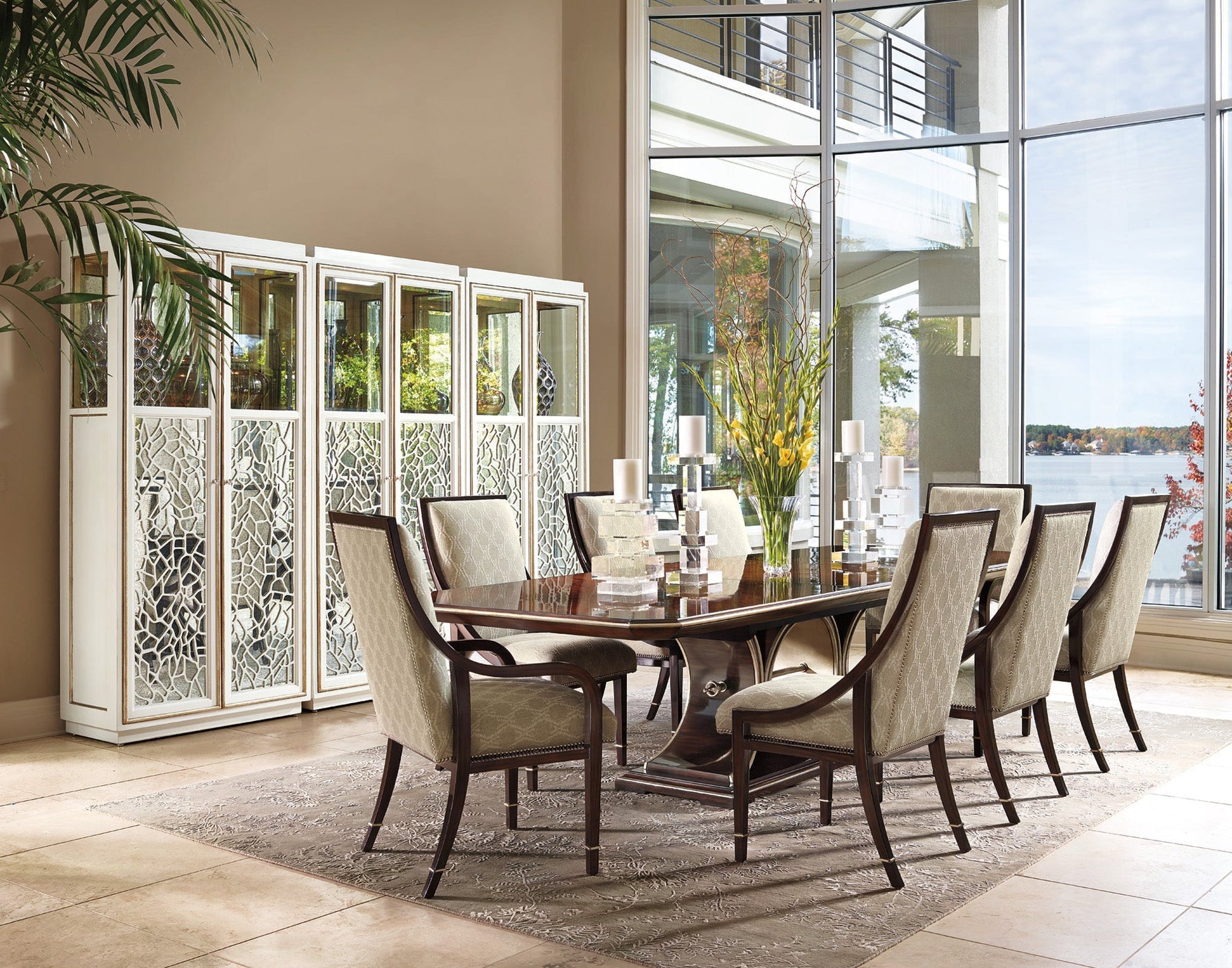 Maitland Smith Bolero Rectangular Dining Table (BOL21)