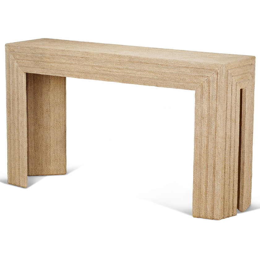 Maitland Smith Abaca Console Table (SH08-012021)