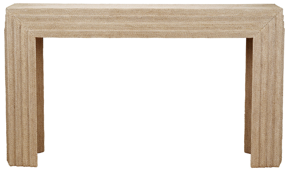 Maitland Smith Abaca Console Table (SH08-012021)