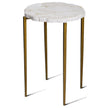 Maitland Smith Fossil Top Accent Table (Sh07-123118)