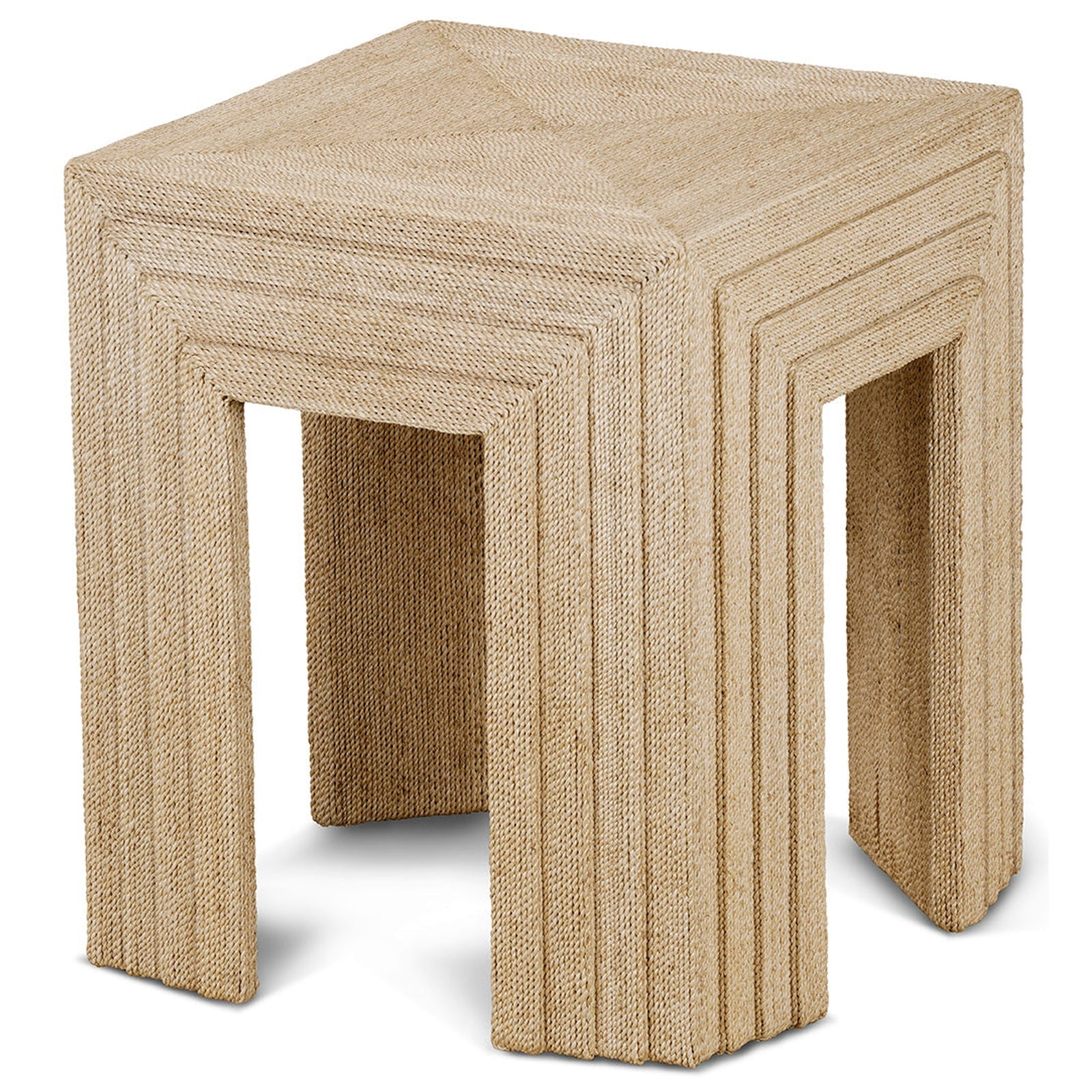 Maitland Smith Abaca End Table (SH06-012021)