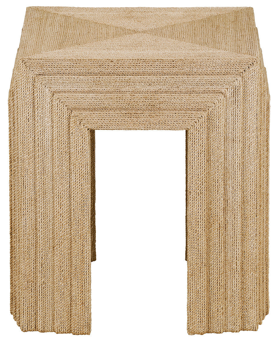 Maitland Smith Abaca End Table (SH06-012021)